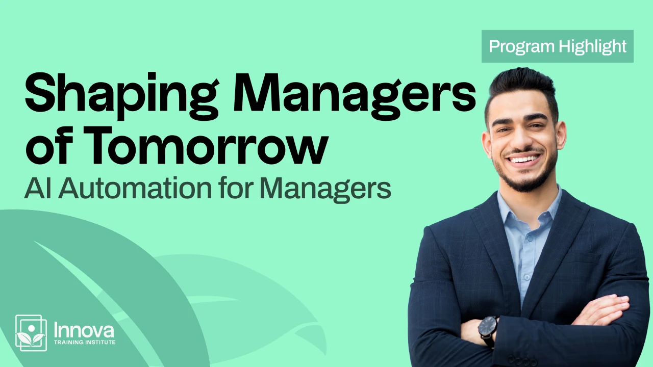 Innova’s AI Program Shaping Project Managers of Tomorrow img