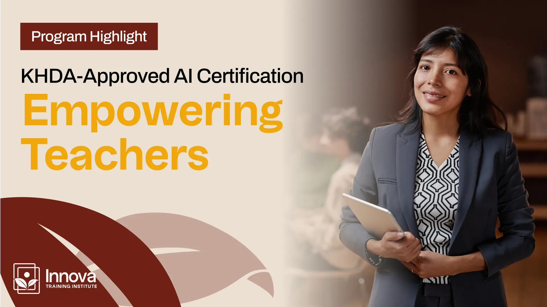 KHDA-Approved AI Certification Empowering Teachers with Industry 4.0 Skills img