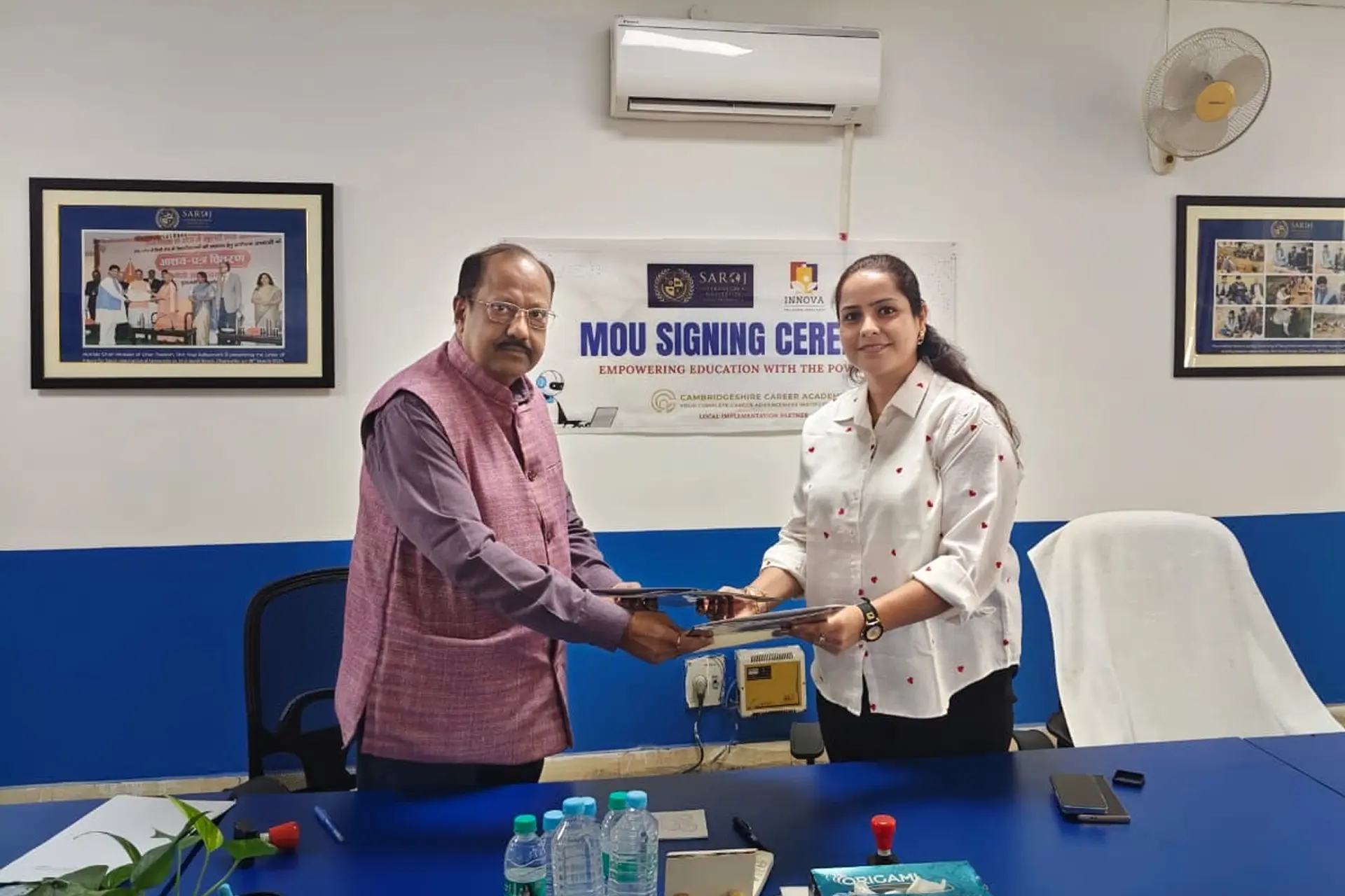 Saroj International University and Innova Sign MoU for AI-Integrated Degree Programmes img (2)
