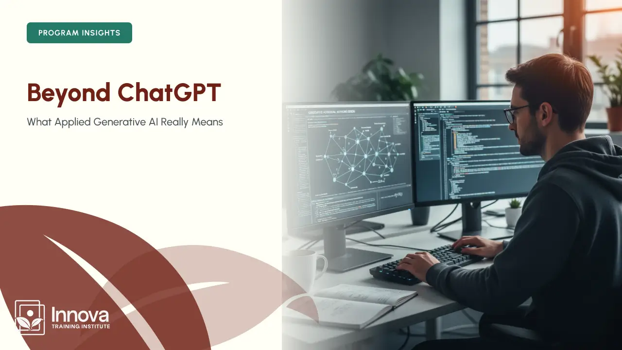 Beyond ChatGPT: What 'Applied' Generative AI Really Means